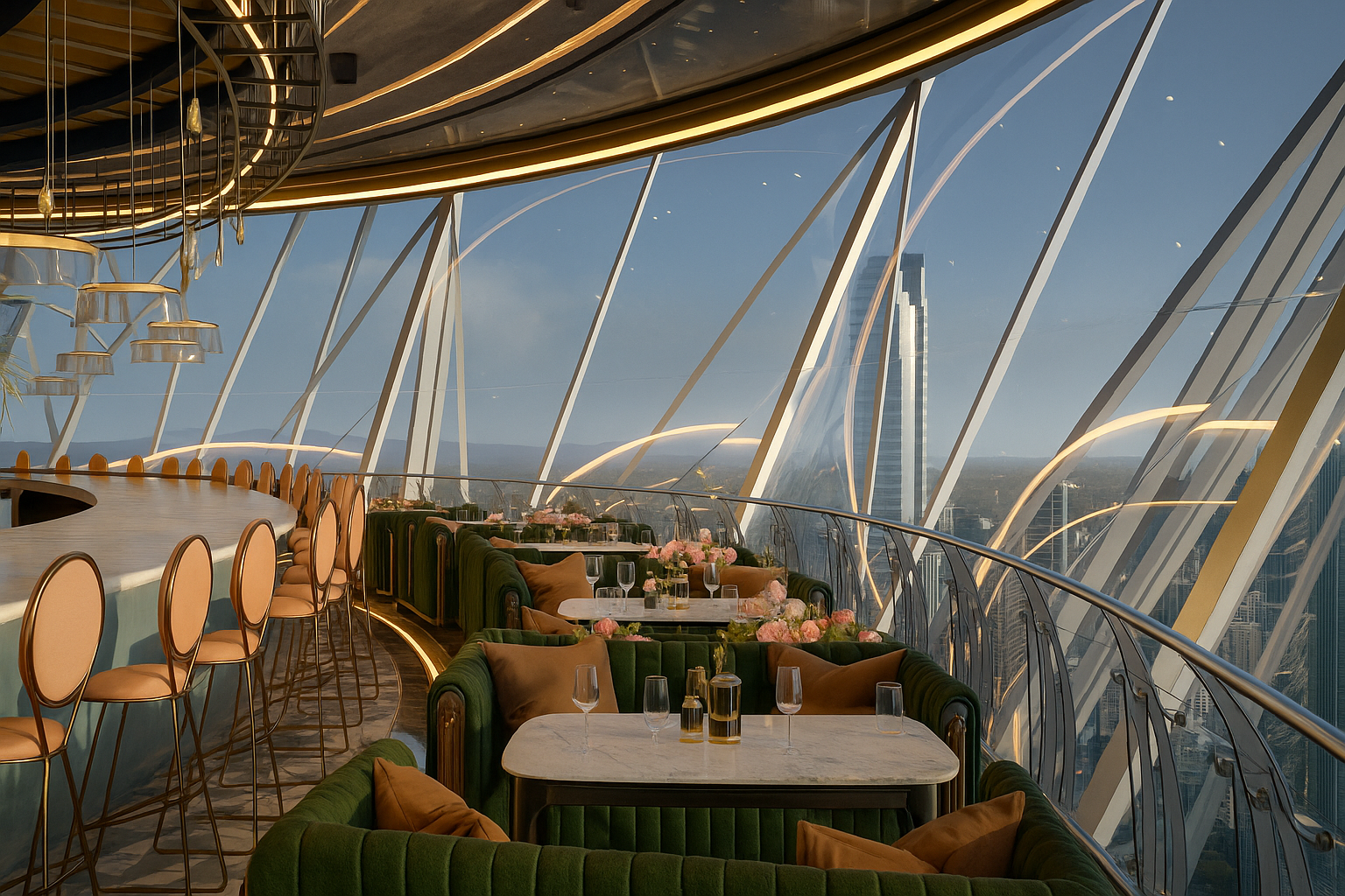 مكاتب إدارية بإطلالة أمام البرج الأيقوني