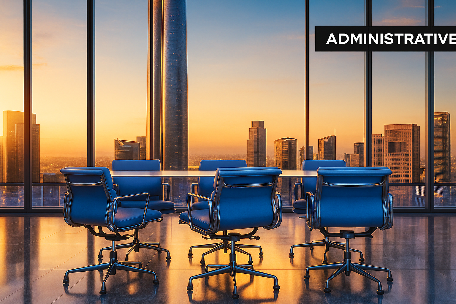 قاعة اجتماعات تنفيذية – 16:9