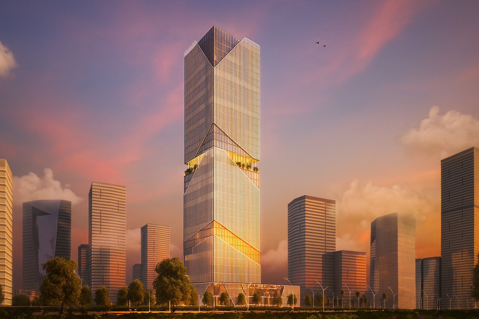 مشروع Taj Tower في MU7