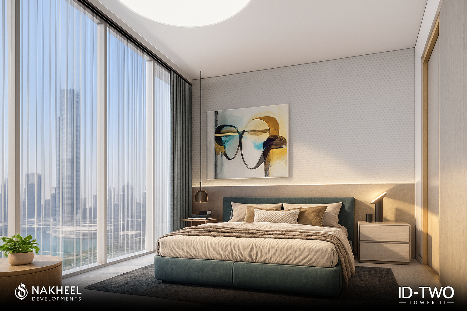 غرفة فندقية فاخرة في Double Two Tower العاصمة الإدارية