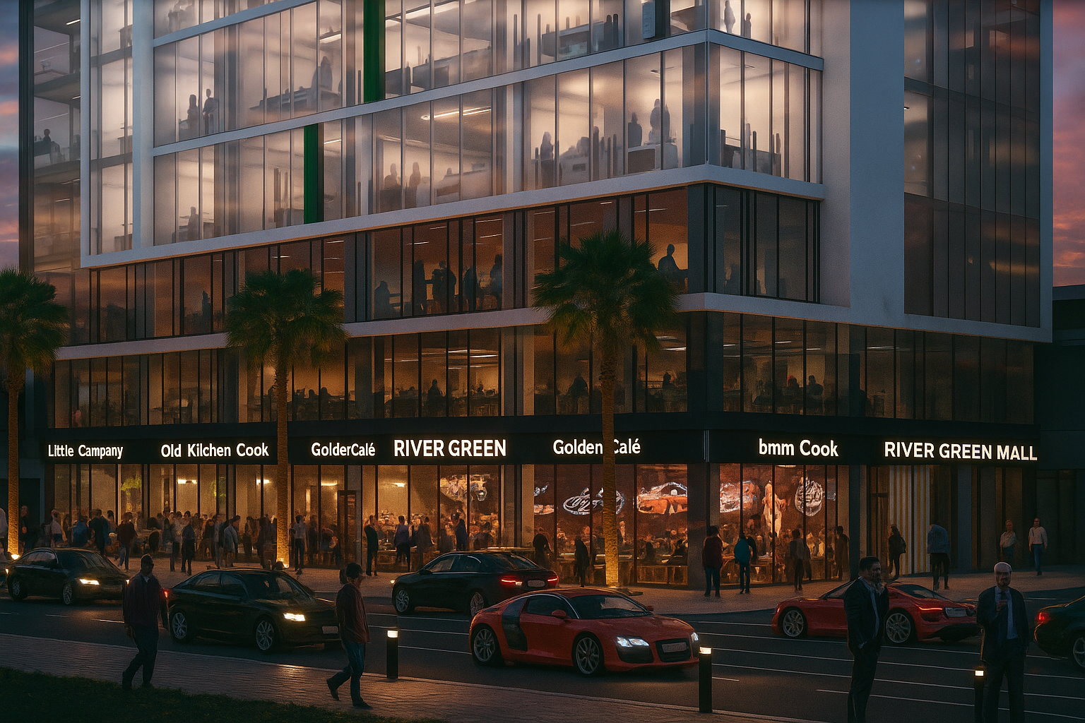 واجهة مول ريفر جرين