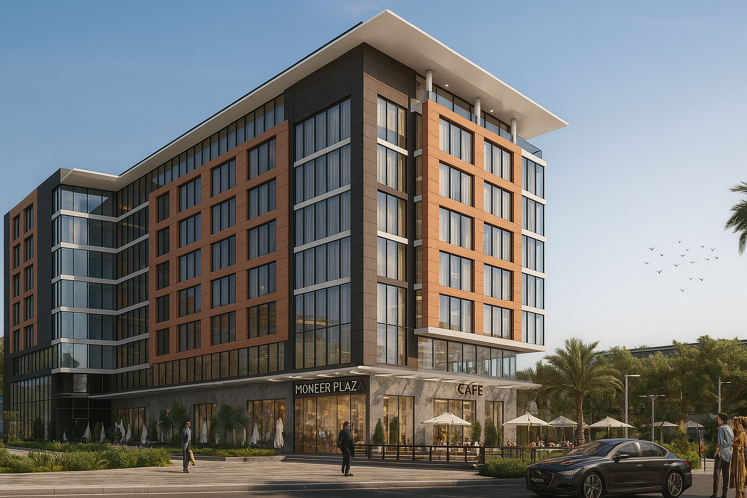 موقع بايونير بلازا مول في MU23 بالعاصمة الإدارية