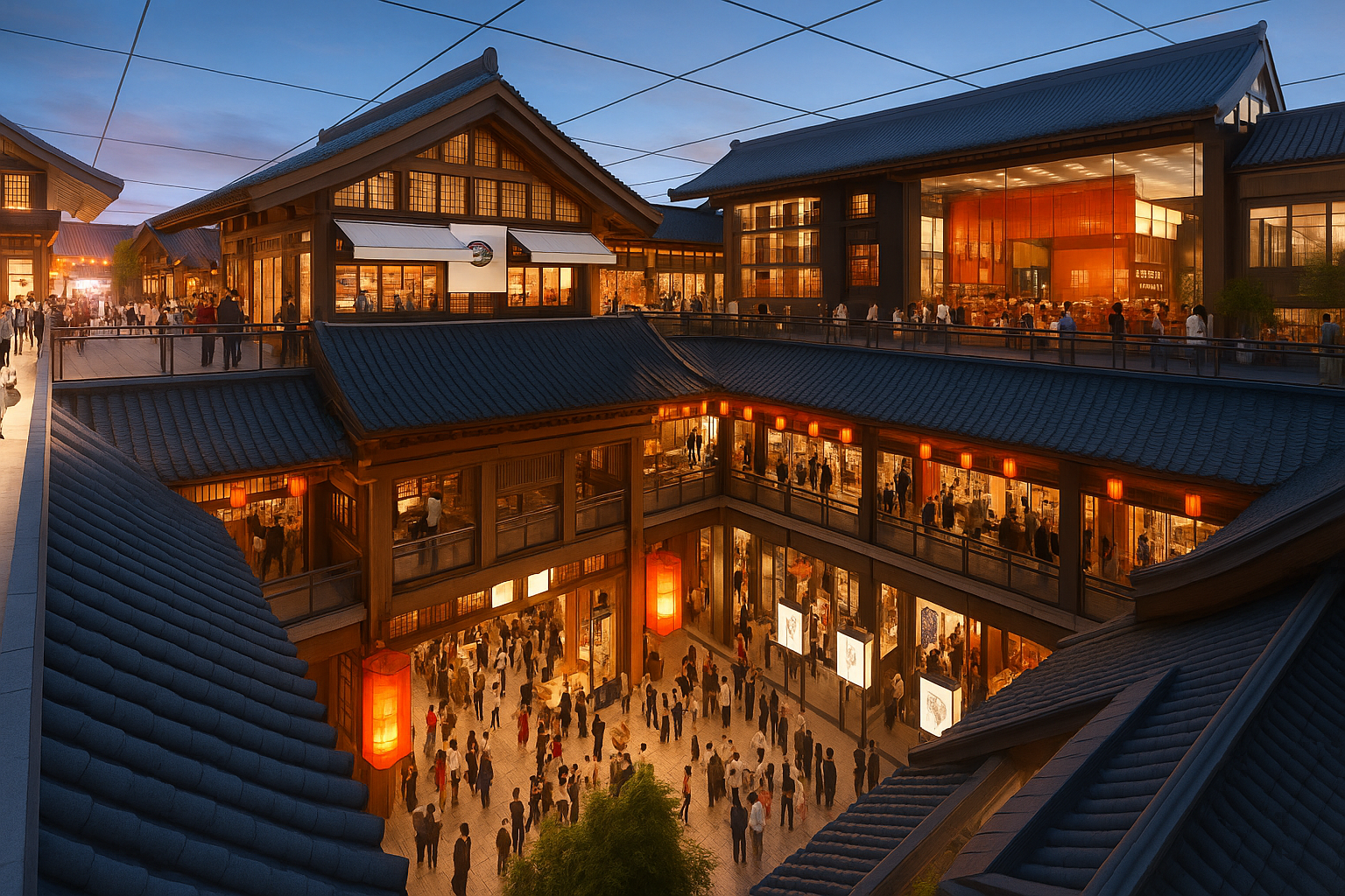 تصميم فاخر بطابع آسيوي في مول إيليت